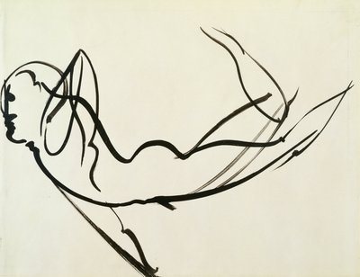Dancing Nude by Oskar Schlemmer